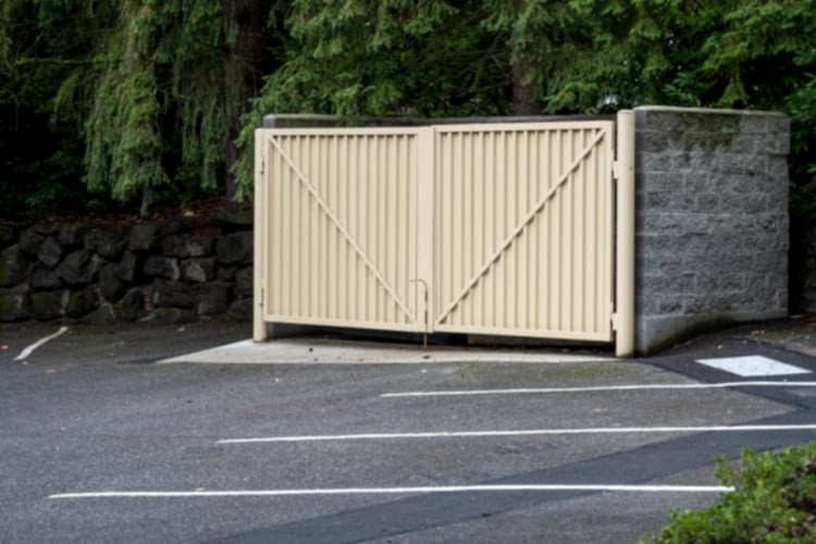 Dumpster Enclosure Walls (Optional Add-On)