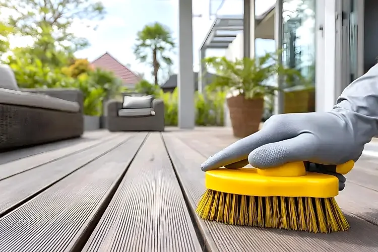 Composite Deck Cleaning