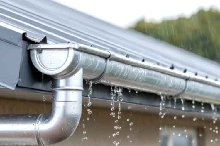 Galvanized Steel Gutters